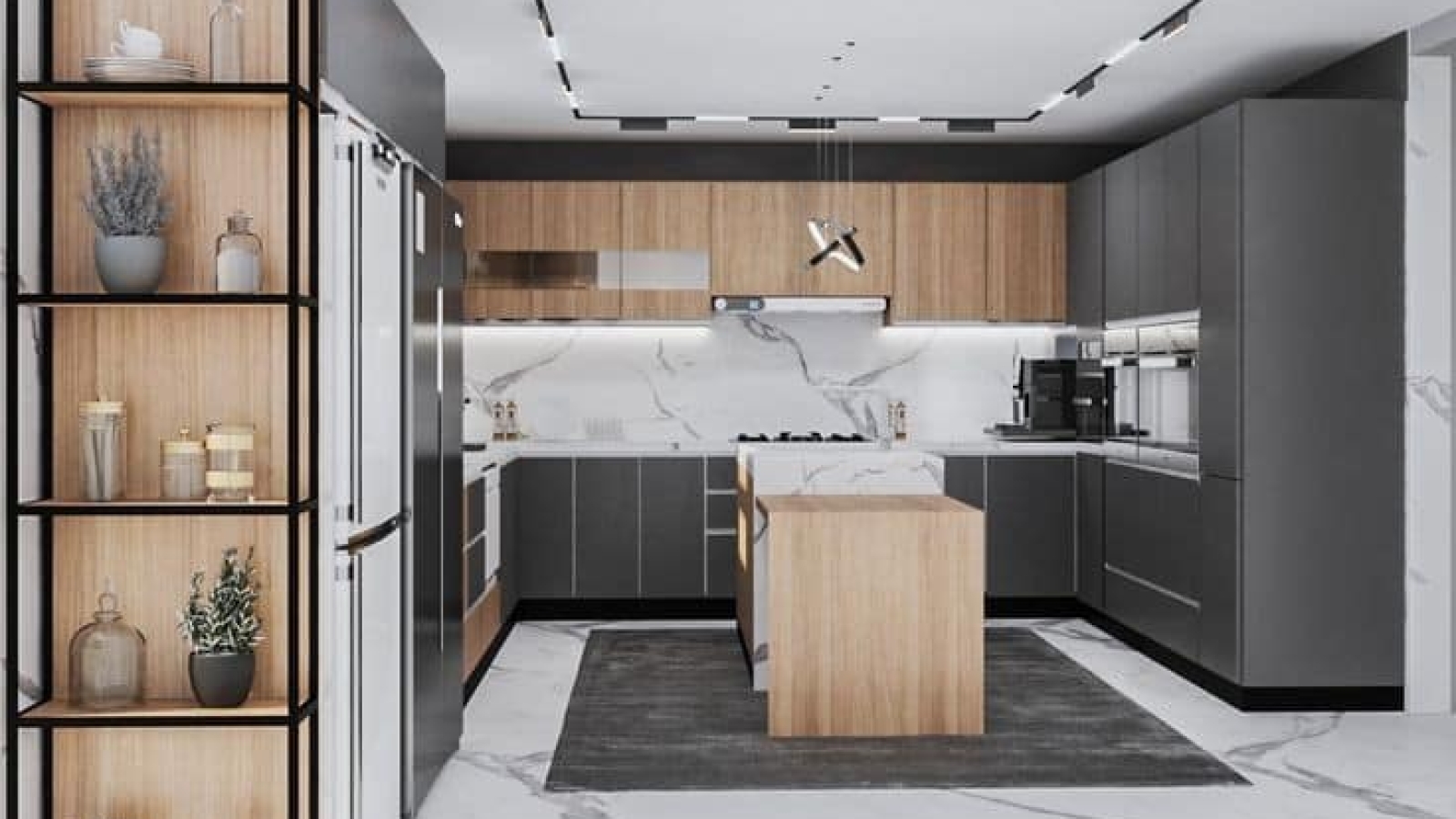 Decorative Kitchen Cabinet | CCL Interior Design