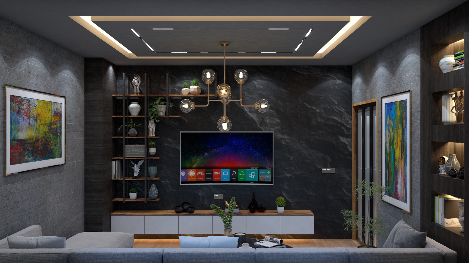 Rustic Interior Design in Gulshan Apartment – A Unique Natural Living Concept by CCL Interior