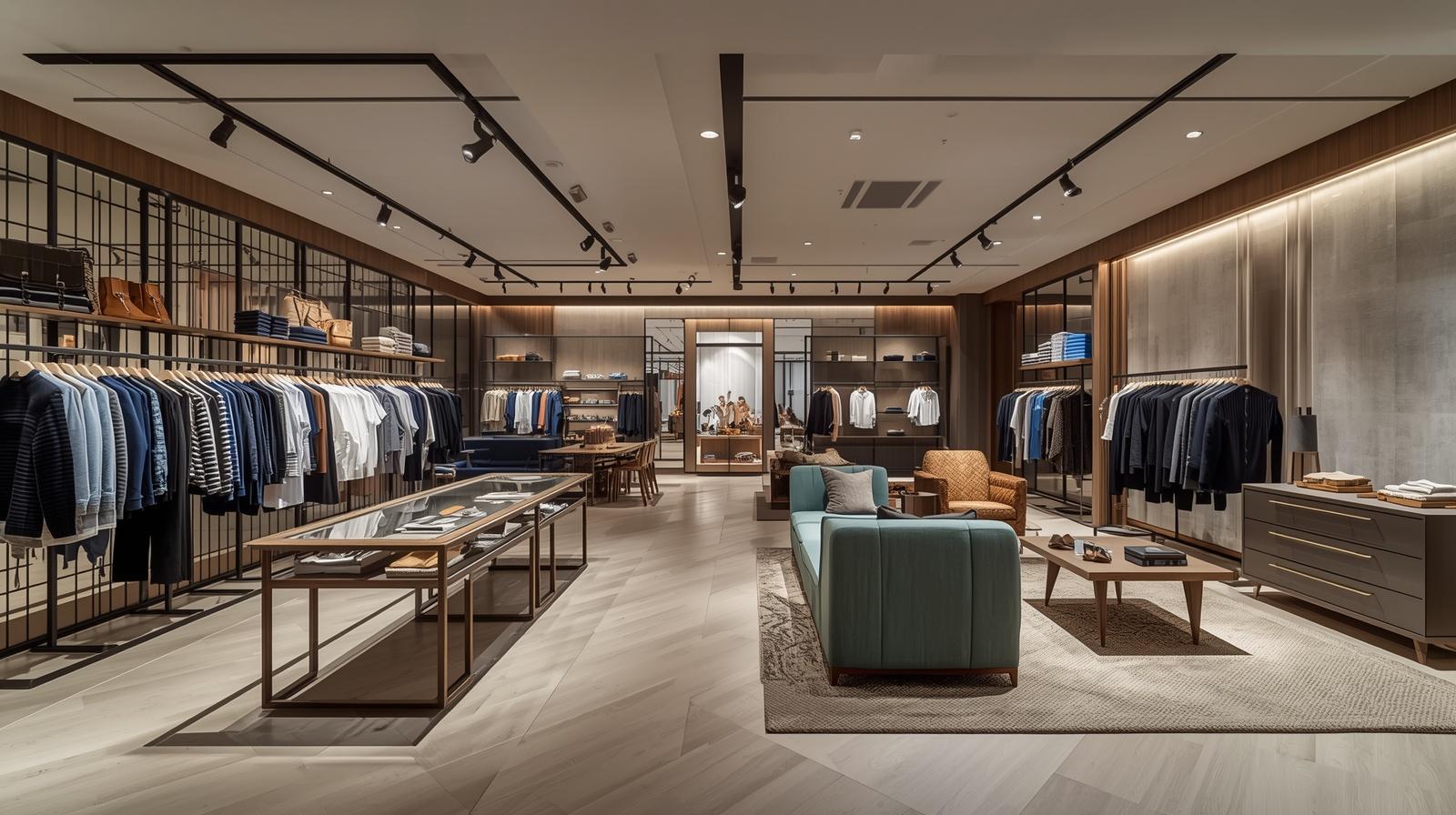 Modern Fashion and Apparel Store Interior Design by CCL Interior