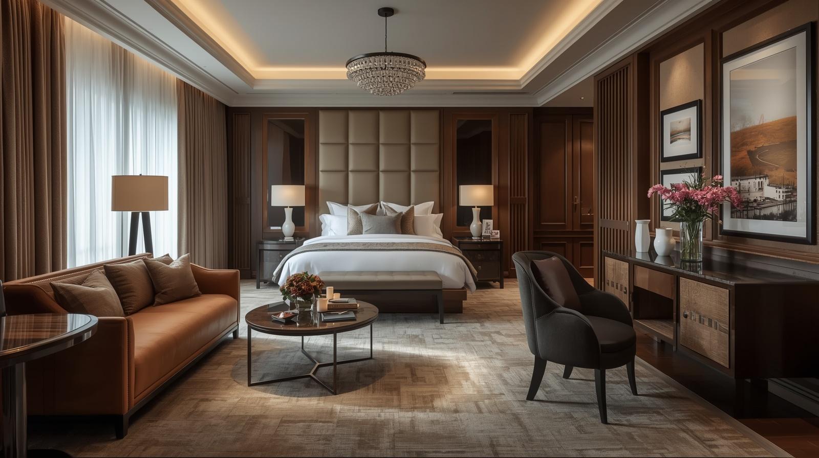 Elite Hotel Lobby and Reception Interior Design
