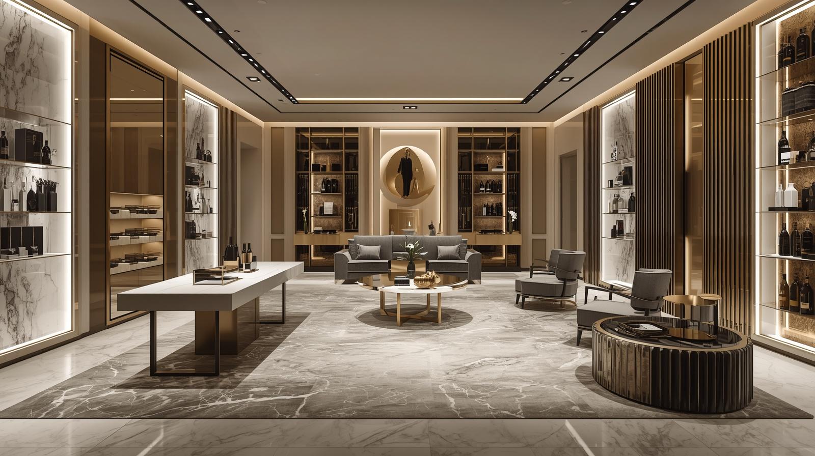 Luxury Showroom Interior Design and Premium Display Solutions by CCL Interior