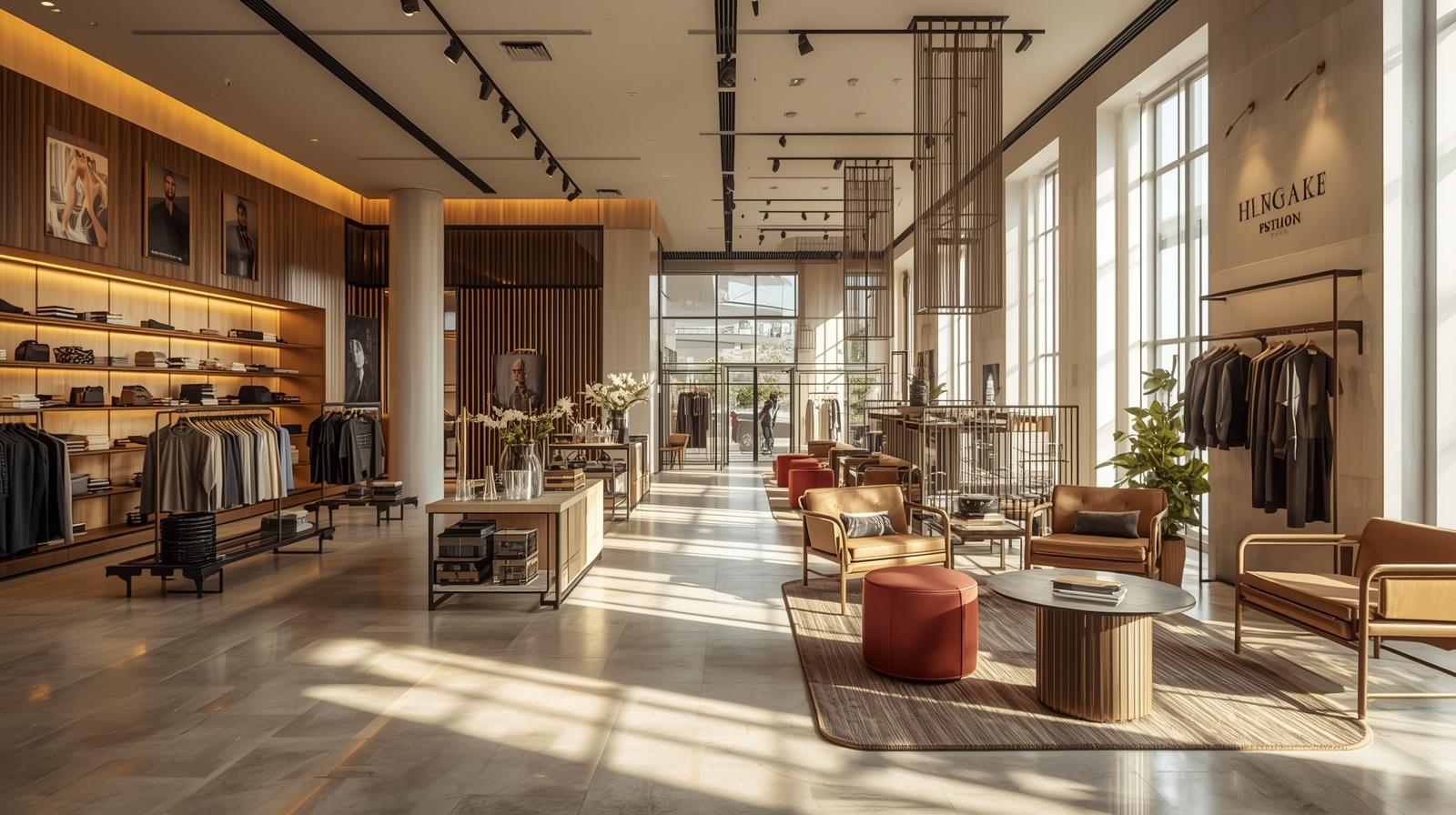 Modern retail store brand refresh and interior redesign for better customer engagement Helpful: Professional store outlook transformation and brand image enhancement by CCL Interior