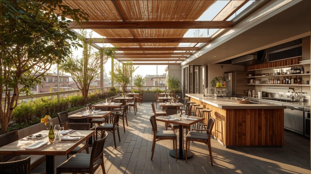 Rooftop & Outdoor Dining Design